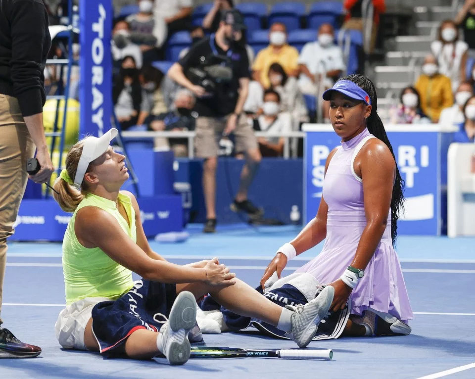 Daria Saville injury