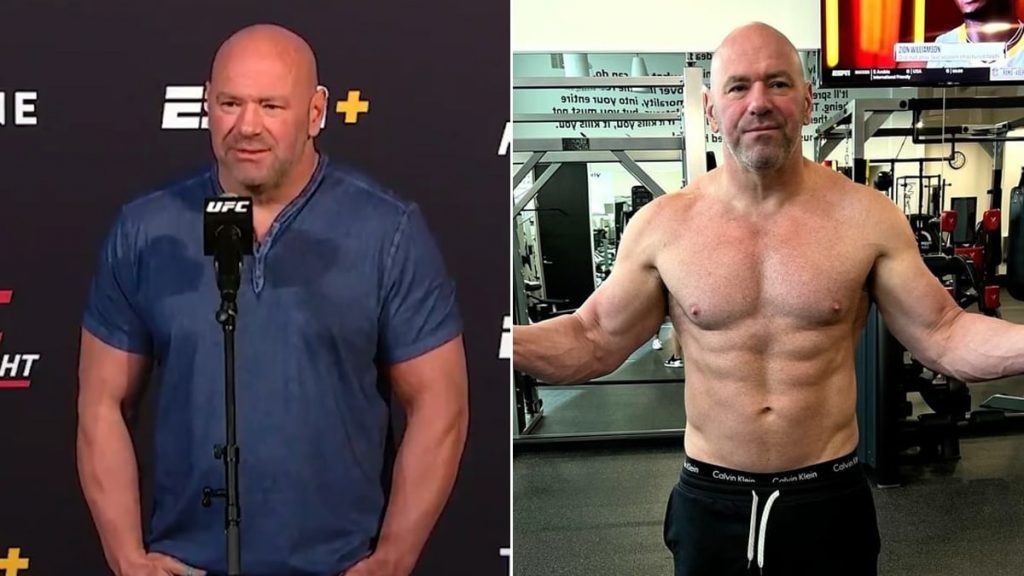 Dana White will be dying within 10.4 years! An amazing transformation