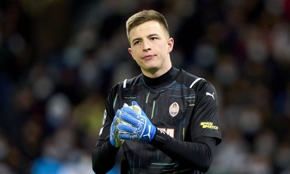 "Putin is a killer" Shaktar Goalkeeper Anatoliy Trubin spurs