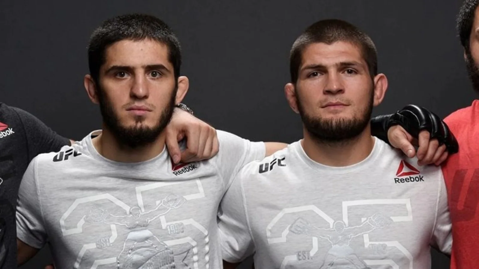 Khabib Nurmagomedov and Islam Makhachev