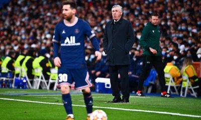 Messi and Carlo Ancelotti
