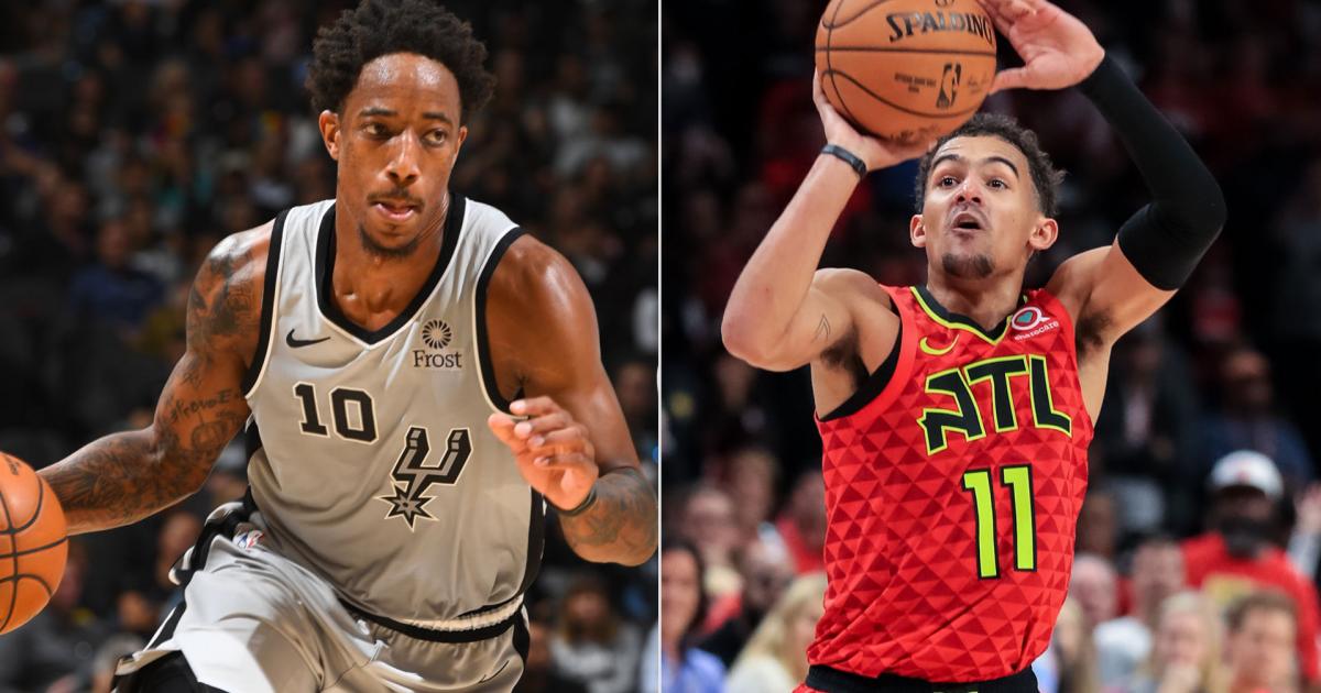 NBA trade rumor Trae Young DeMar DeRozan