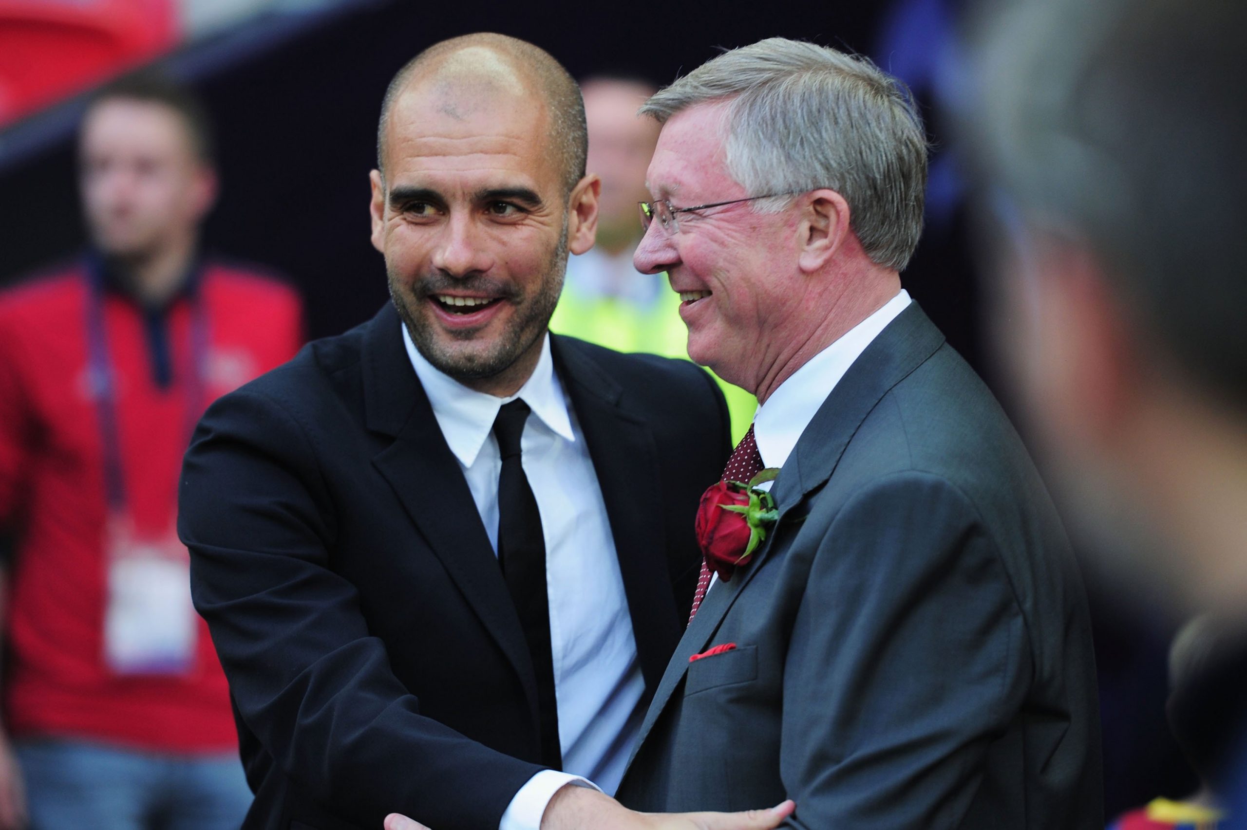 Guardiola and Sir Alex