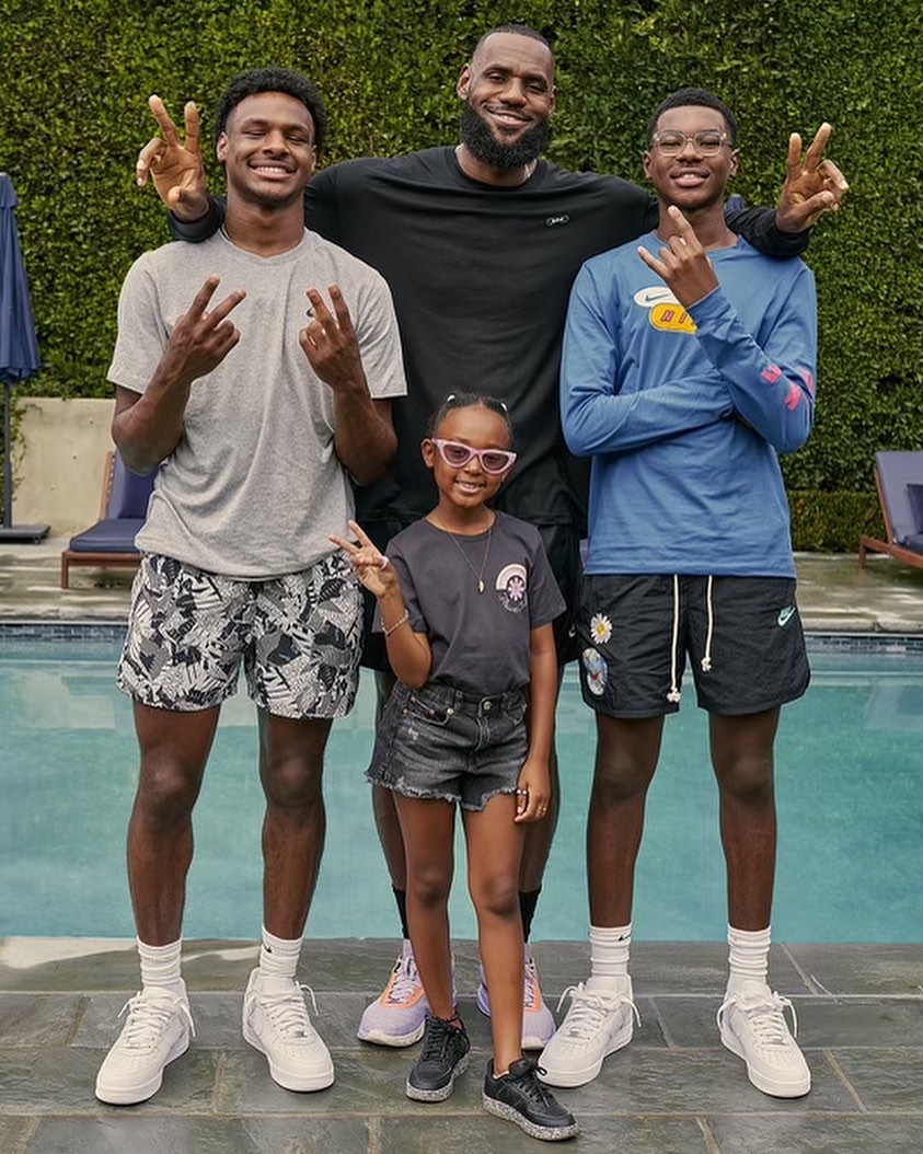 Lebron James Kids Names