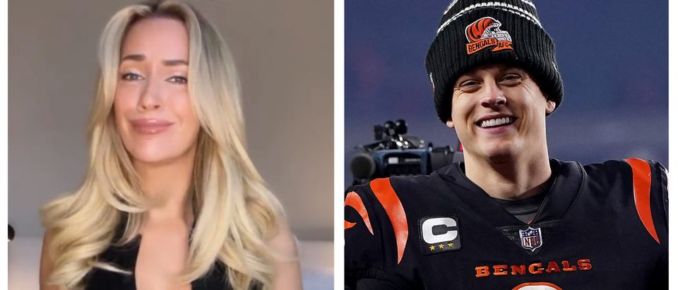 Paige Spiranac on Joe Burrow