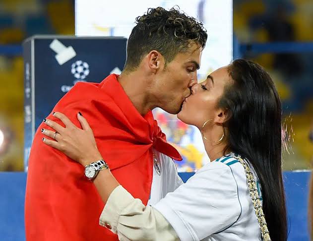 Cristiano Ronaldo and Georginia Rodriguez