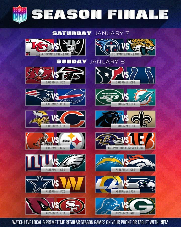 NFL week 18