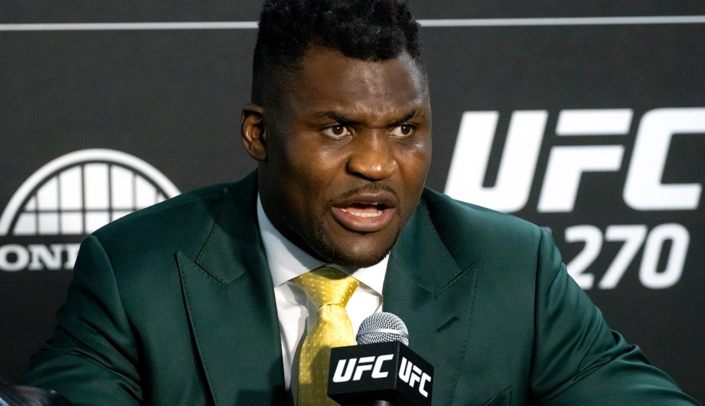 Francis Ngannou Dana White 2023