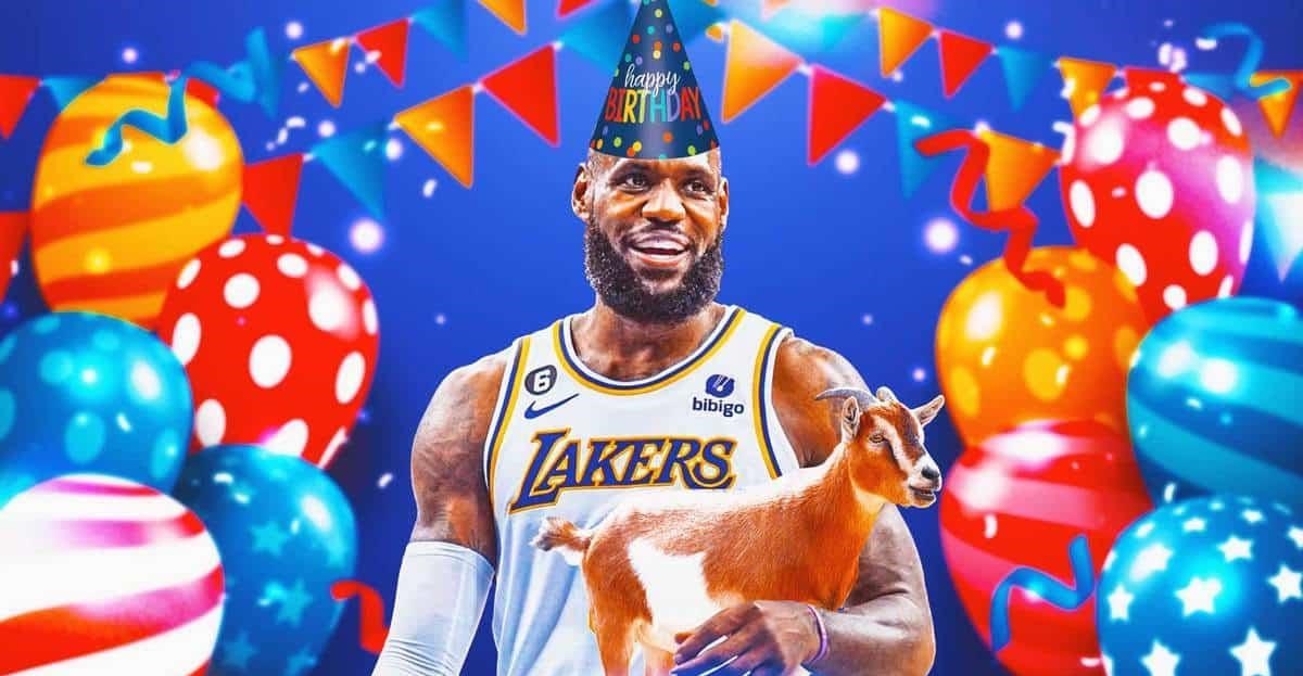 LeBron James birthday