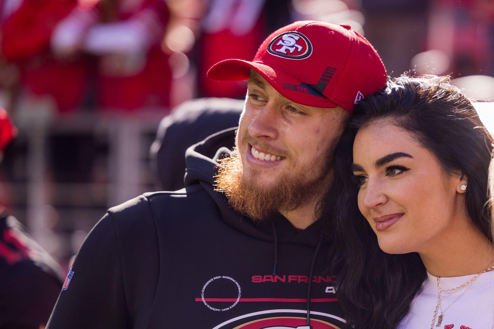 San Francisco 49ers' TE George Kittle marries his bodybuilder wife