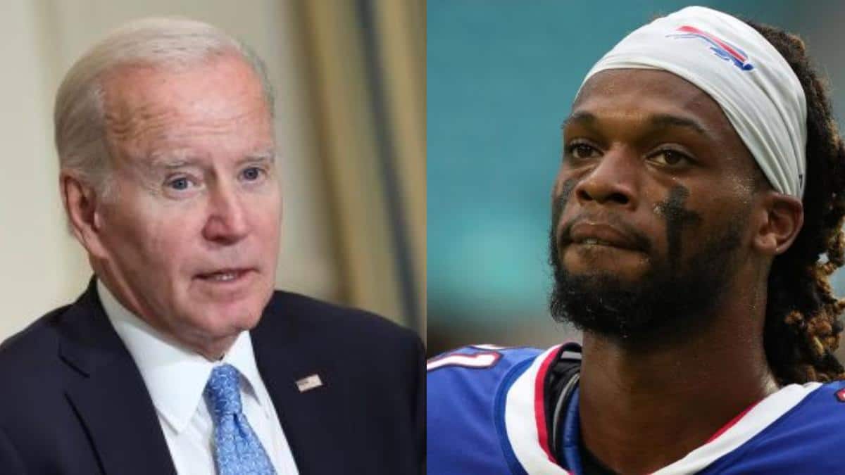 Joe Biden damar hamlin