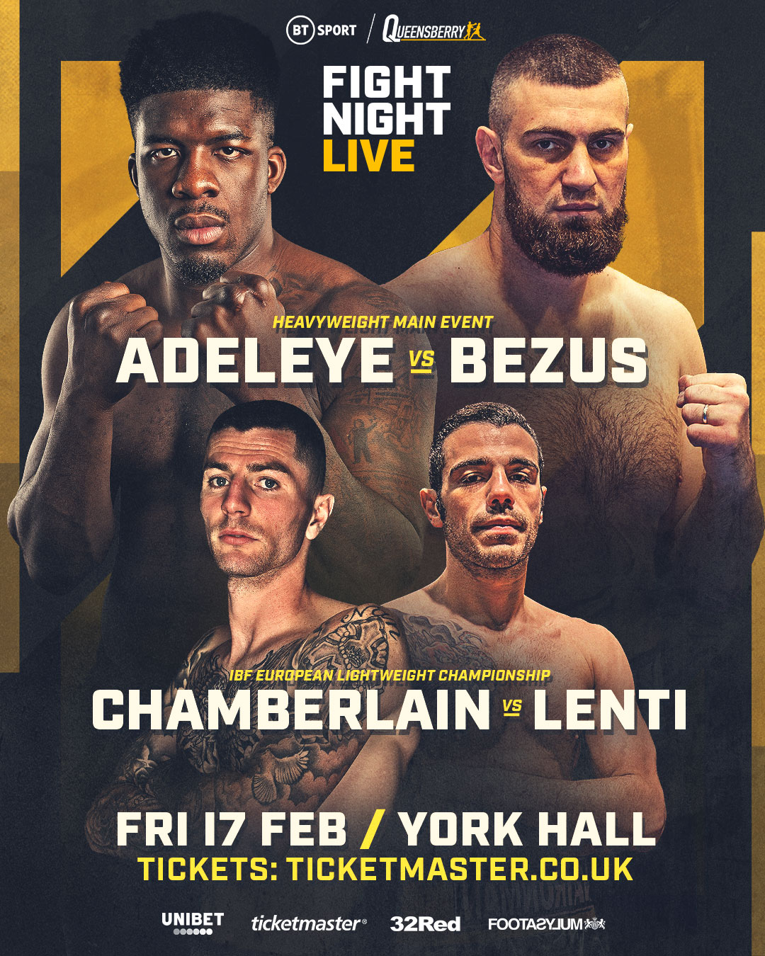 York Hall event