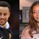 Steph Curry and his mother