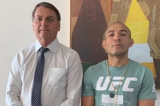 Jose Aldo Jair Bolsonaro 2023