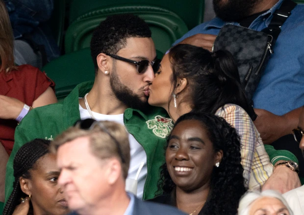 Ben Simmons and Maya Jama