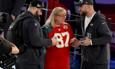 tavis kelce and jason kelce with their mother