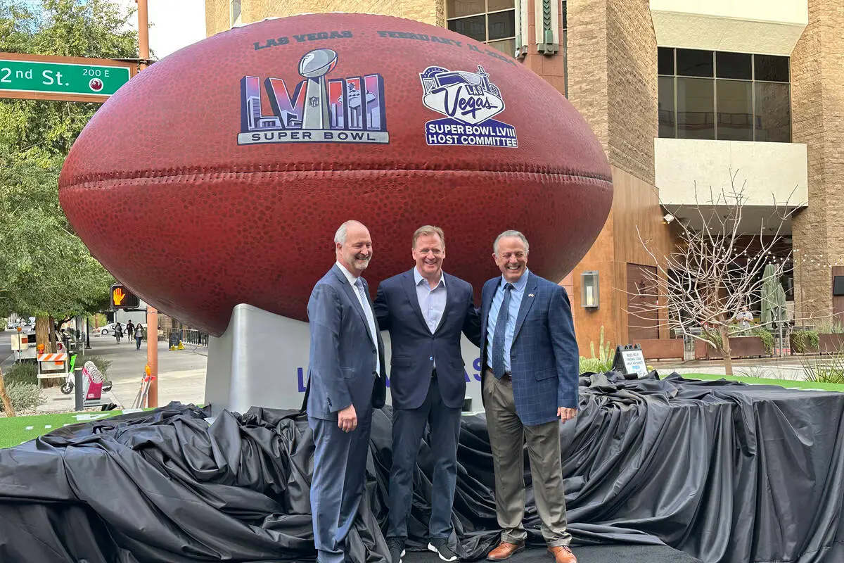 JUST IN Official logo for Super Bowl LVIII in Las Vegas has been