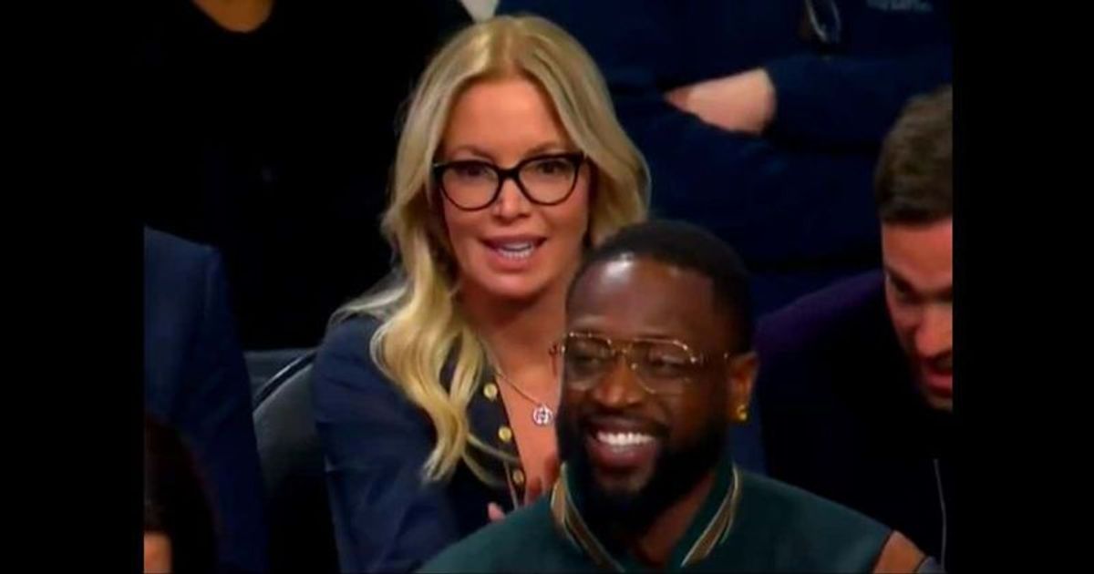 Watch: American sports executive Jeanie Buss couldn’t keep her hands ...