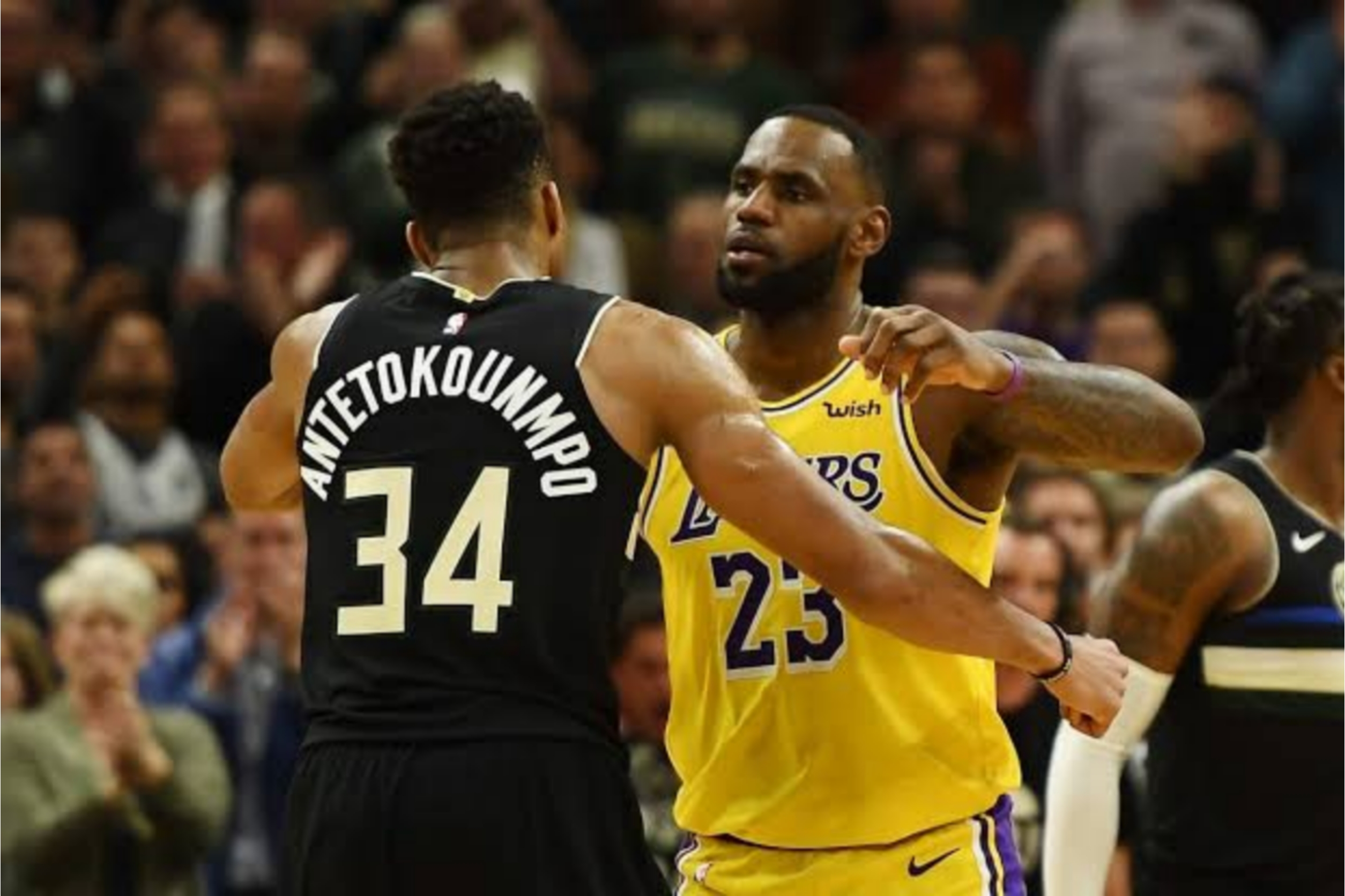 LeBron James Reacts to Giannis Antetokounmpo's heartfelt compliments