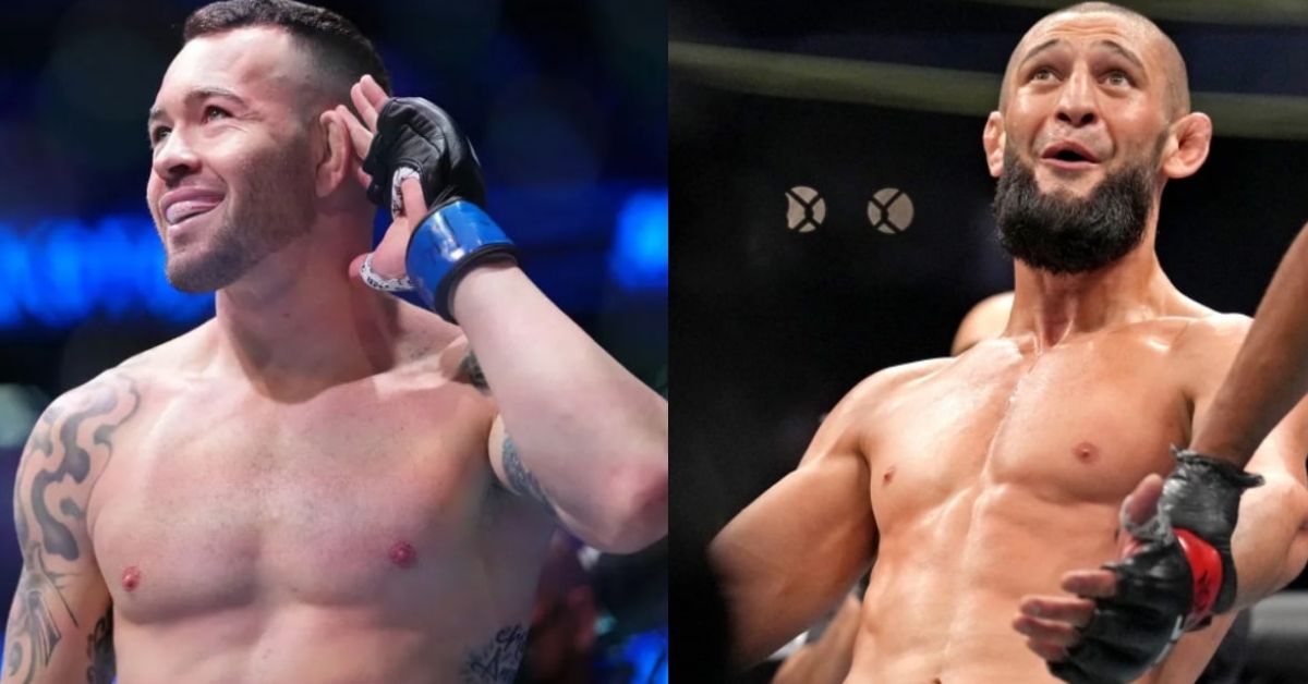 Khamzat Chimaev and Colby Covington