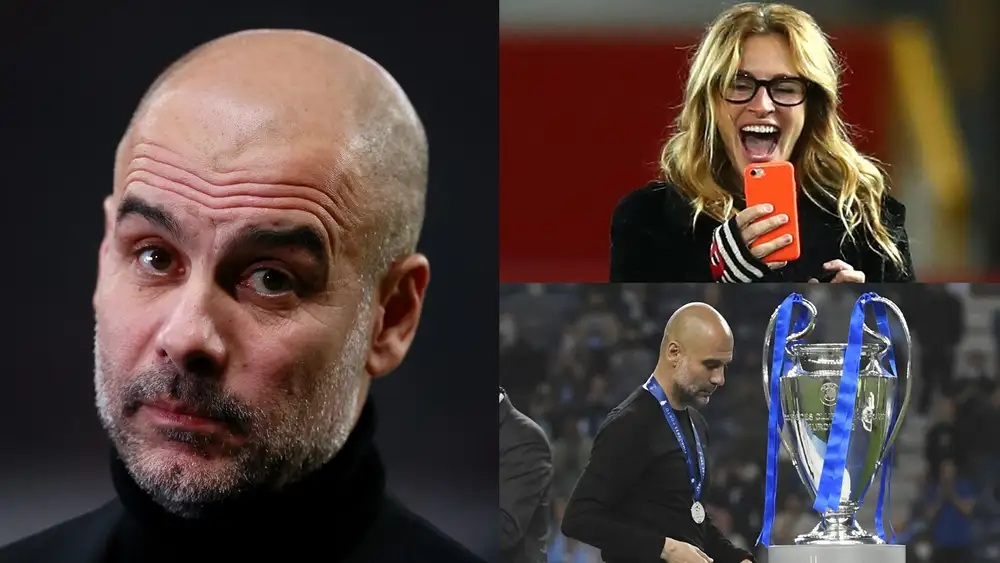 Pep Guardiola Julia Roberts