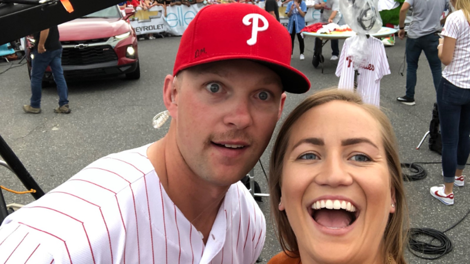 Rhys Hoskins Wife