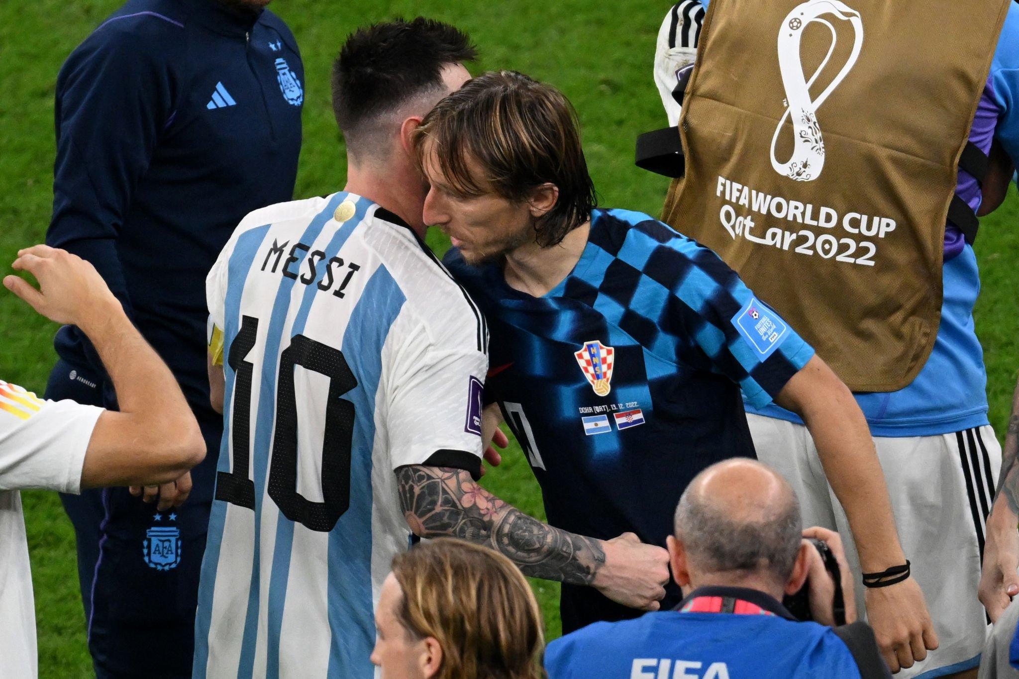 Modric and Messi