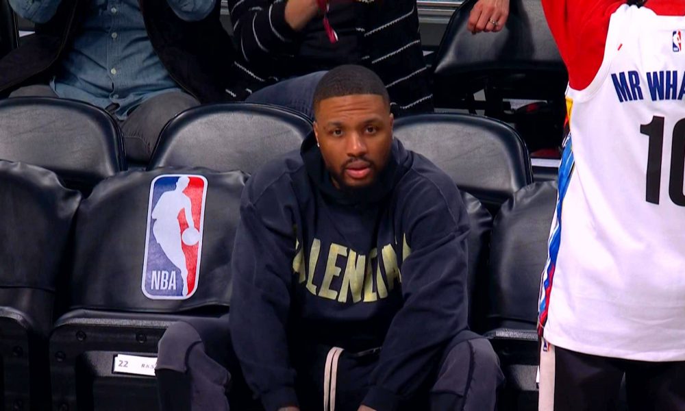 Damian Lillard to Nets trade buzz after courtside appearance gets cold