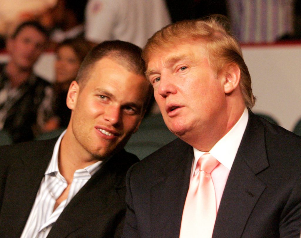 What is the relationship between Tom Brady and Donald Trump? Exploring