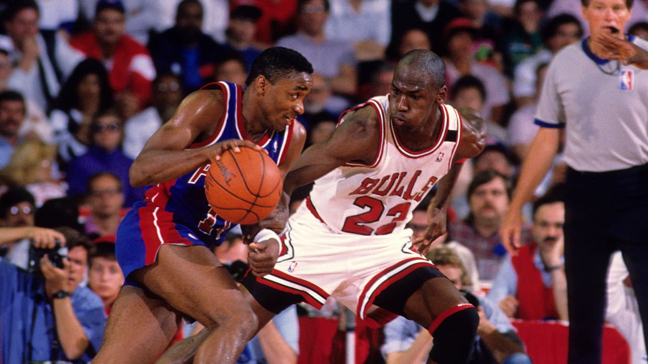 michael jordan isiah thomas