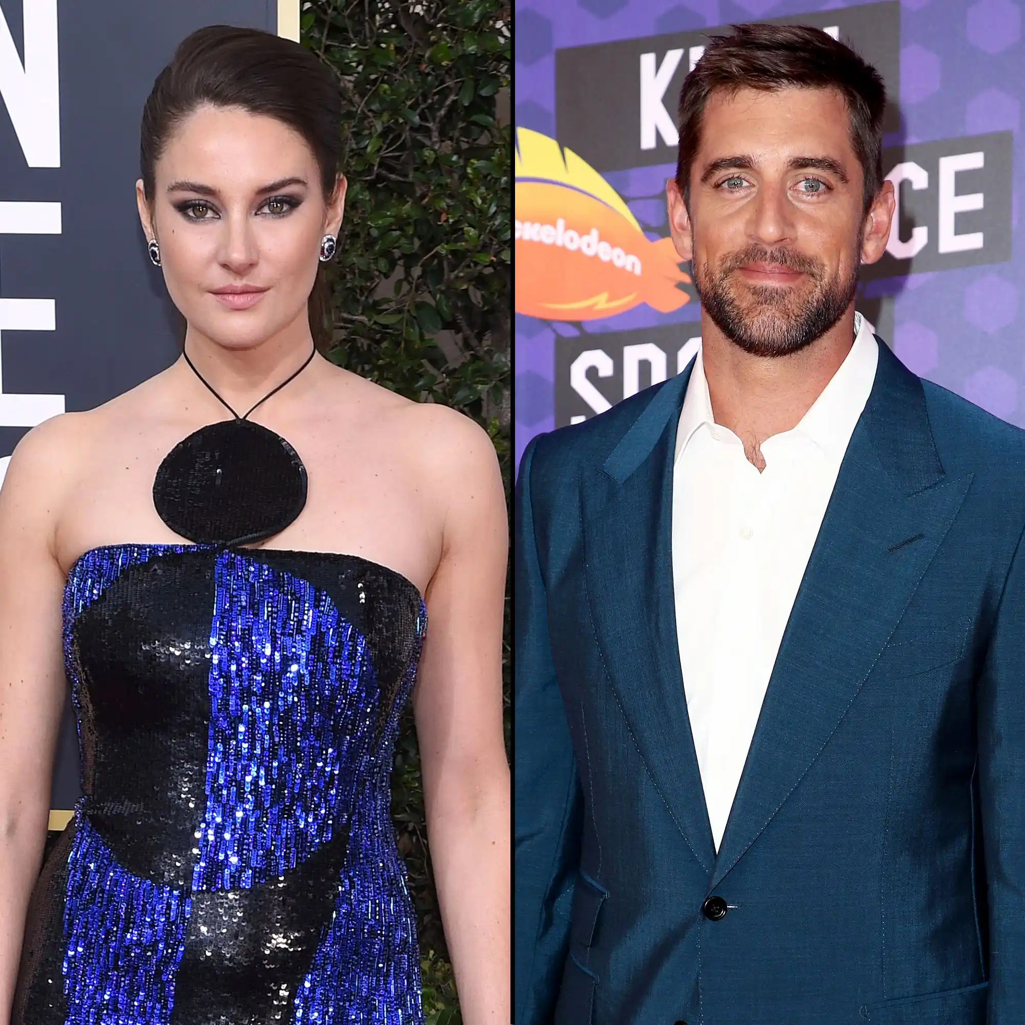 Shailene Woodley aaron rodgers