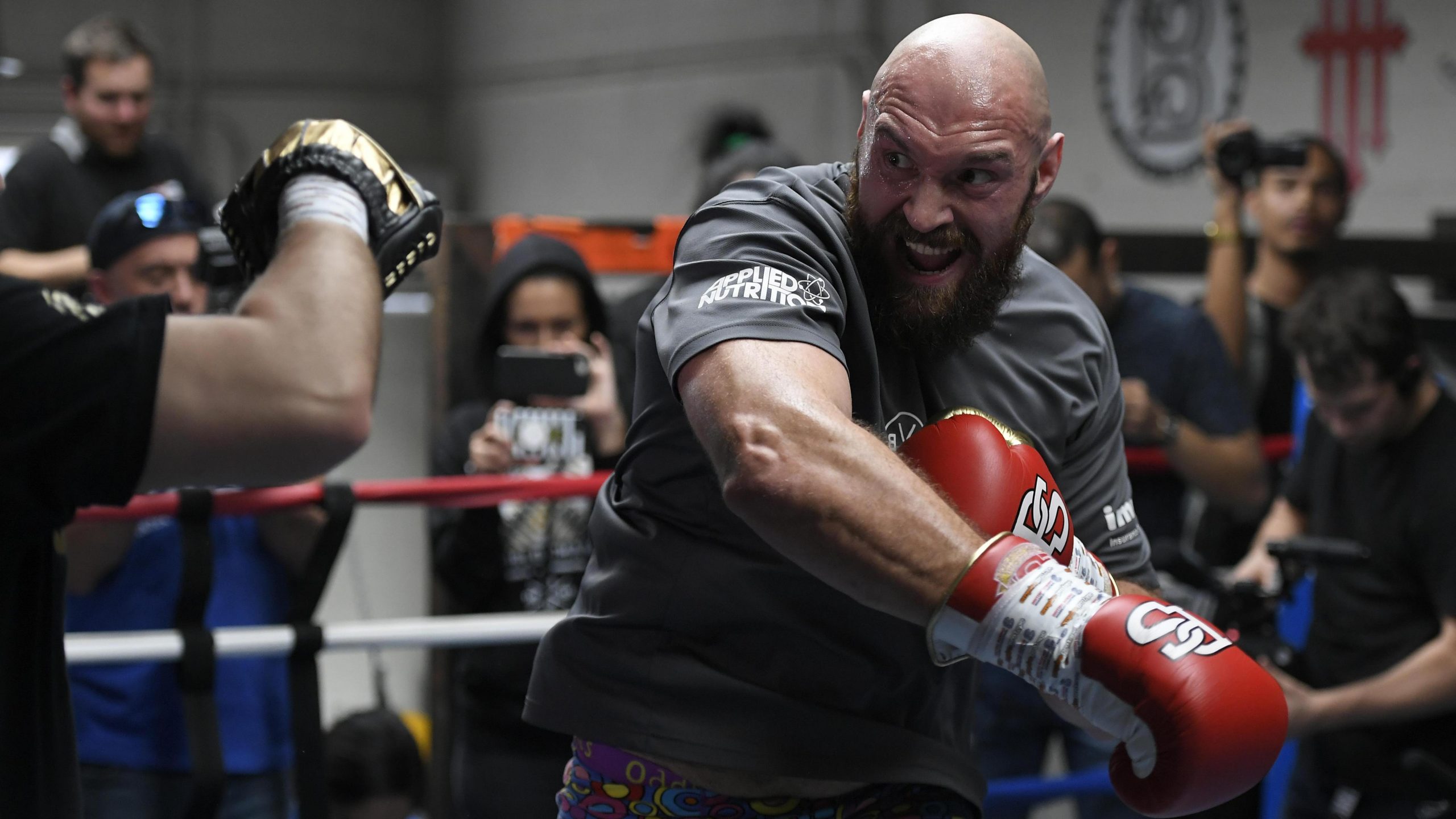 Tyson Fury training