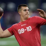 Raiders make bold QB move by trading up for Purdue star Aidan O’Connell as Jimmy Garoppolo backup