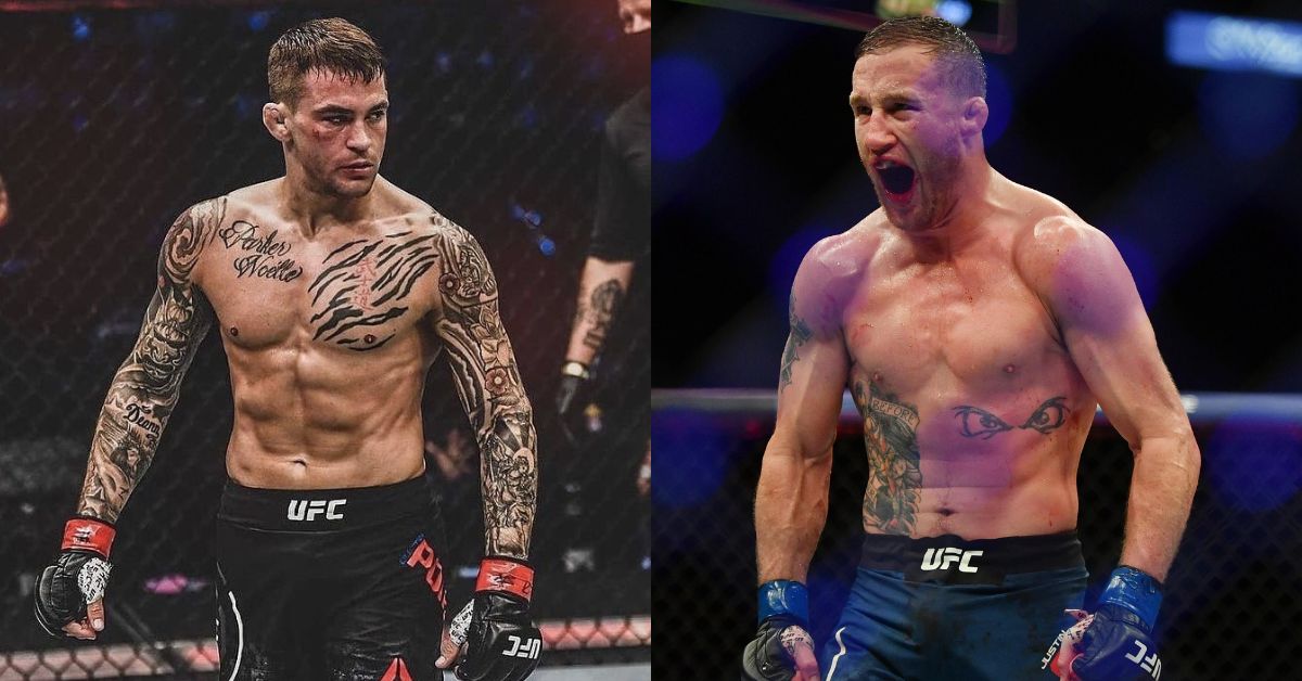 Dustin Poirier vs Justin Gaethje