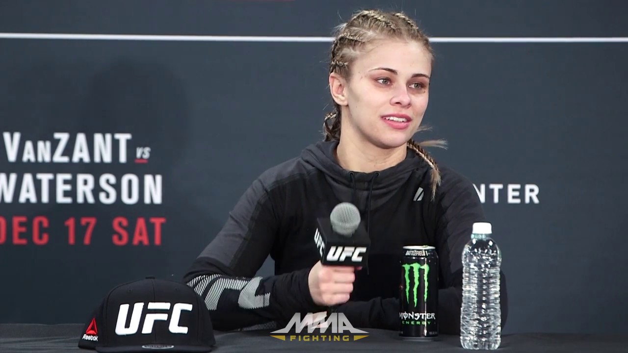 Paige Vanzant speaking in an interview