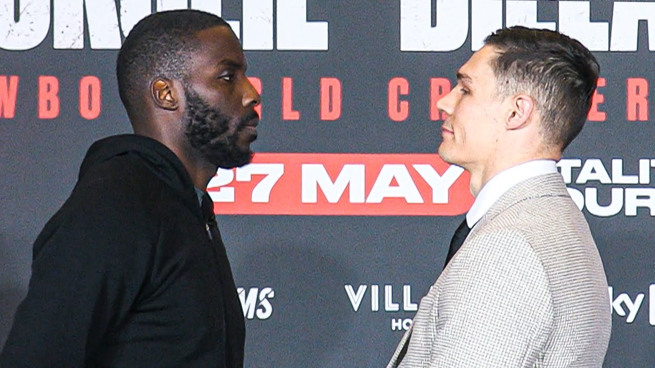 Lawrence Okolie faceoff