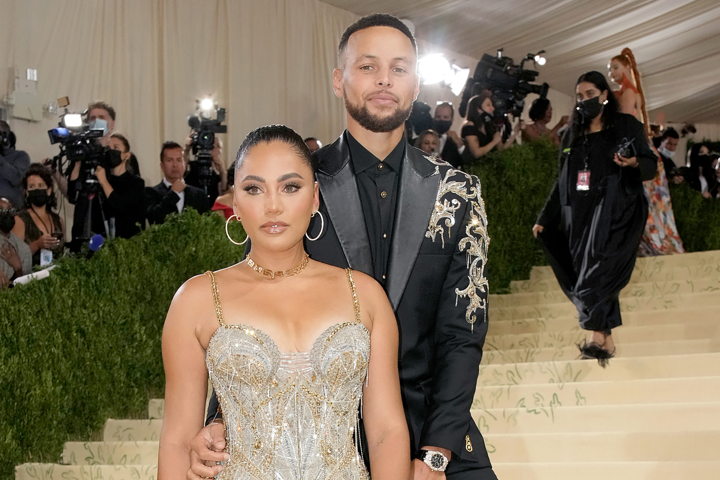 Ayesha Curry and Stephen Curry