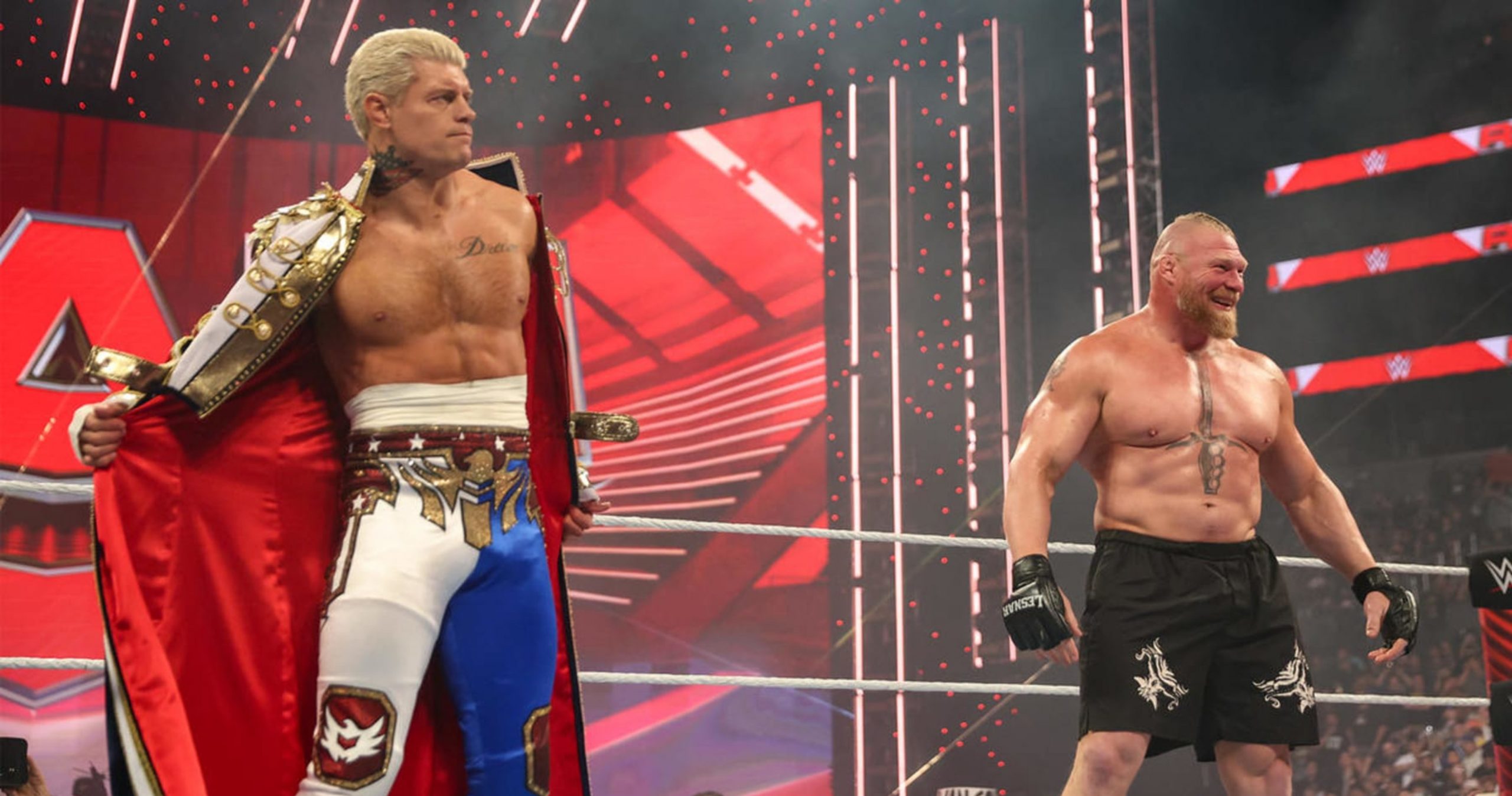 Brock Lesner vs Cody Rhodes