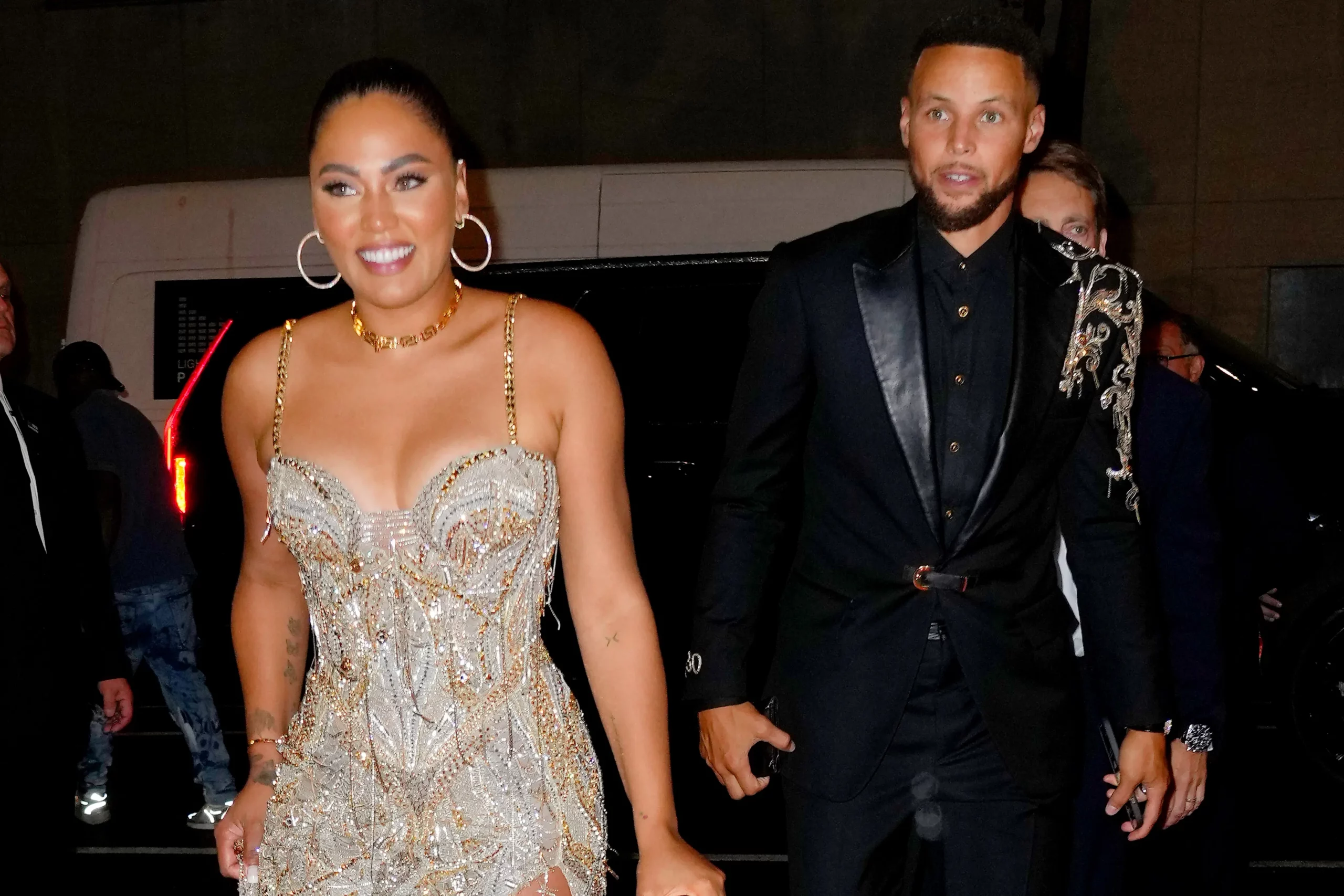 Stephen curry and Ayesha Curry