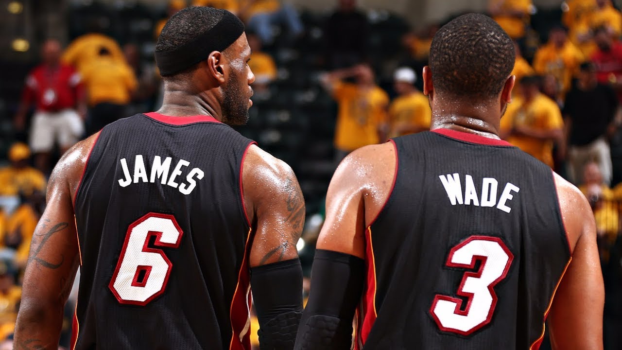 Lebron James and Dwayne wade