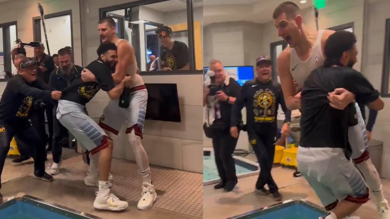 Jamal Murray and Nikola Jokic