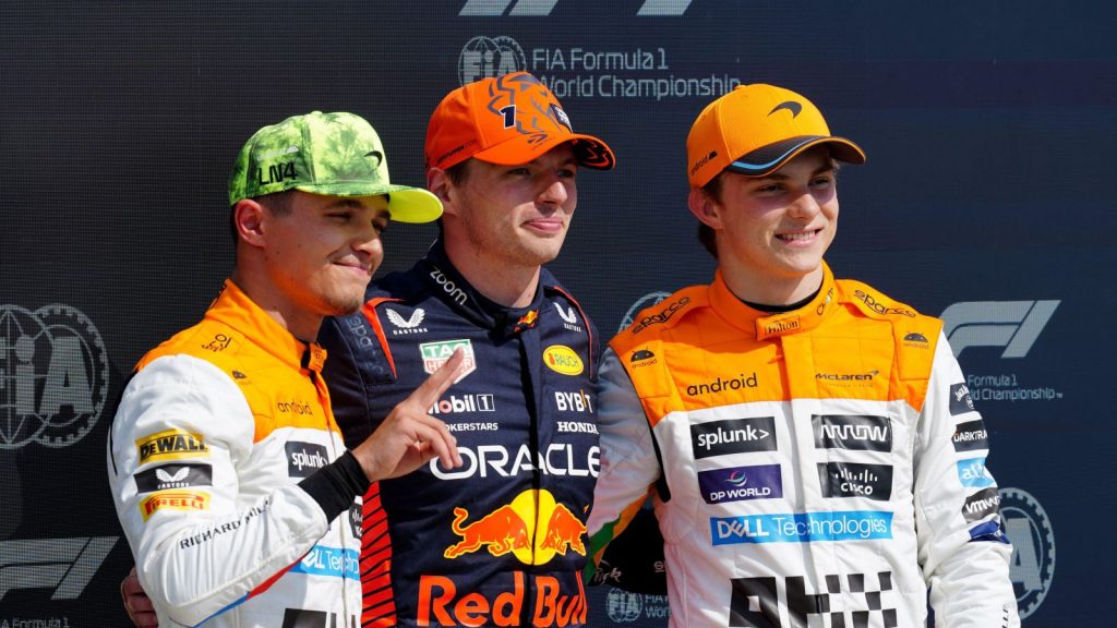 F1 British GP: Verstappen on pole as McLaren drivers star