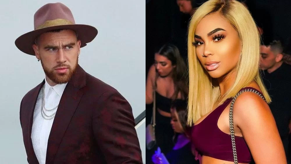 Travis Kelce and Maya Benberry