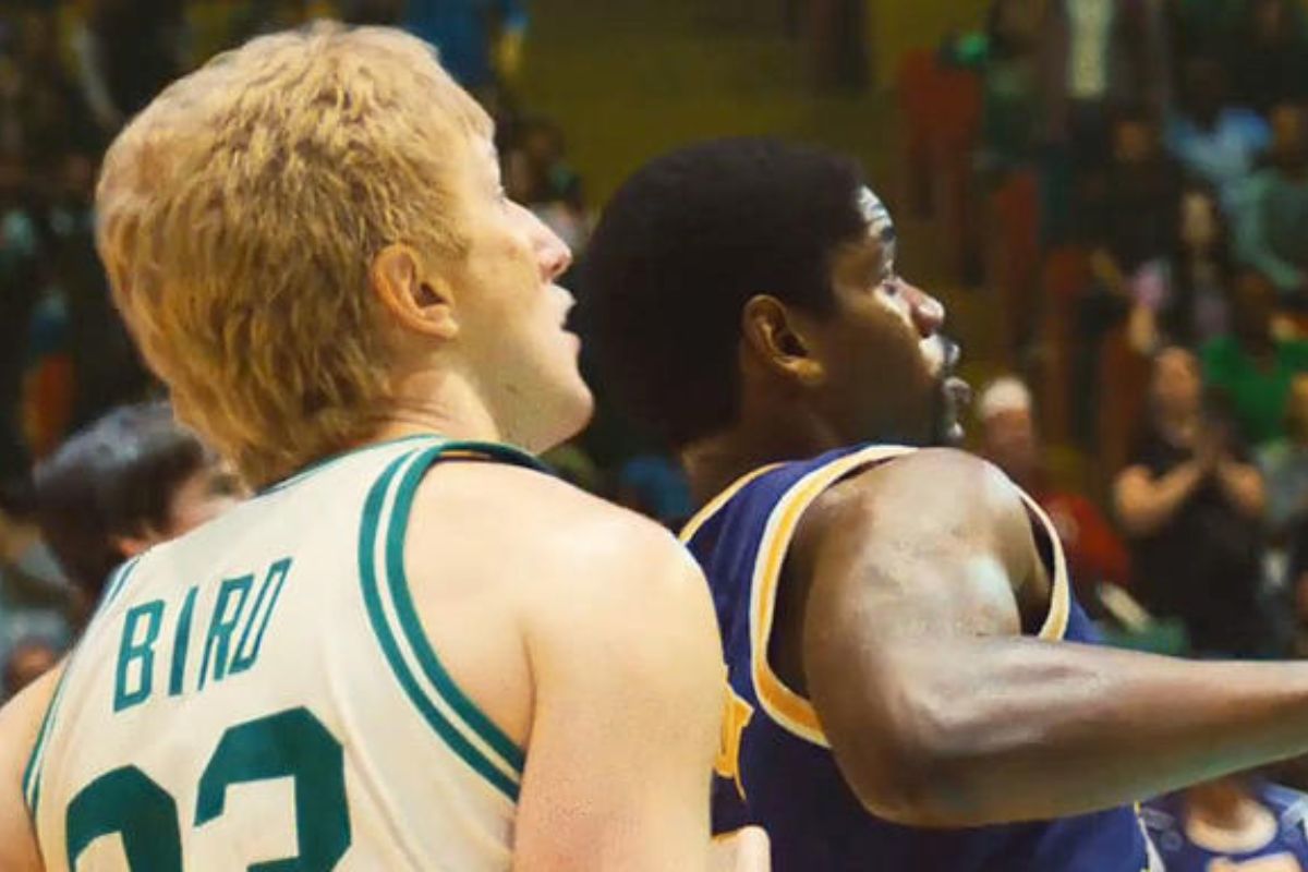 Larry Bird & Magic Johnson in Winning Time season 2 episode 7