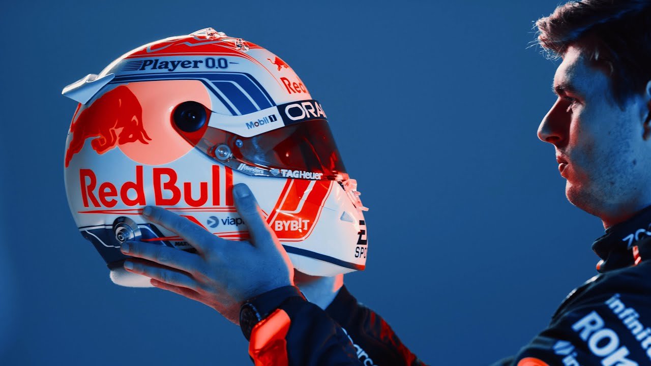 WATCH: Max Verstappen reveals new helmet for Japanese GP