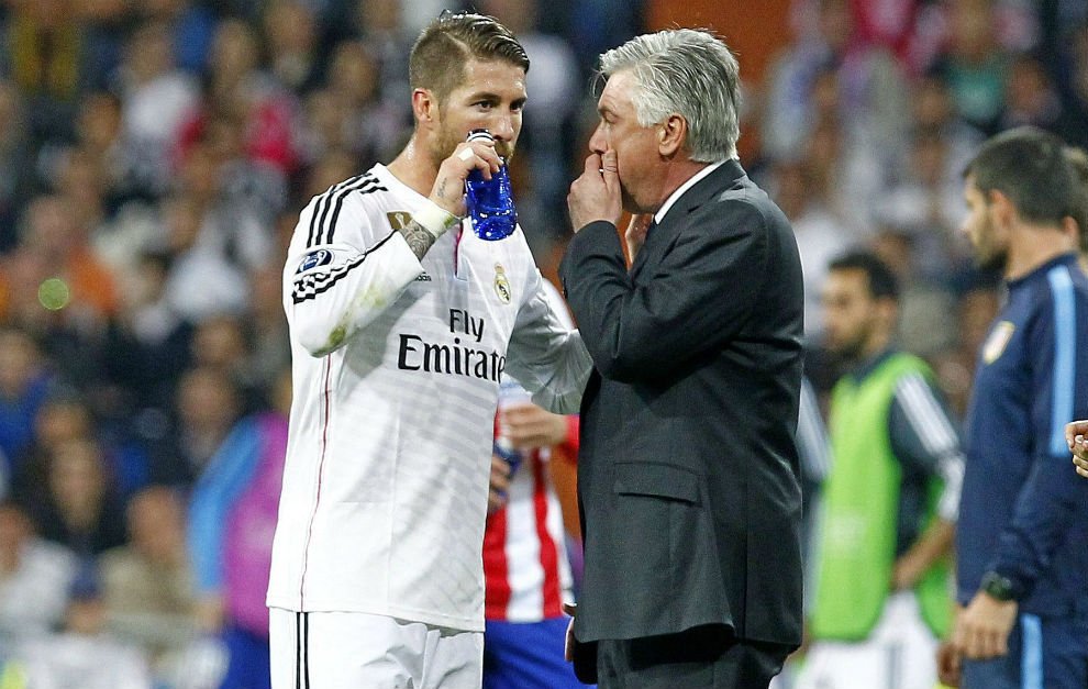 Sergio Ramos and Don Carlo