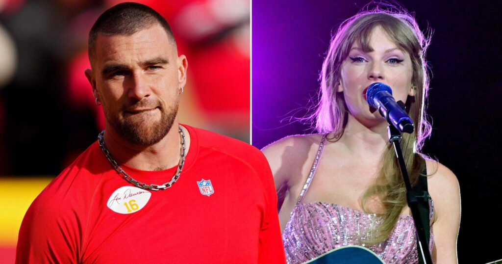 Taylor Swift and Travis Kelce