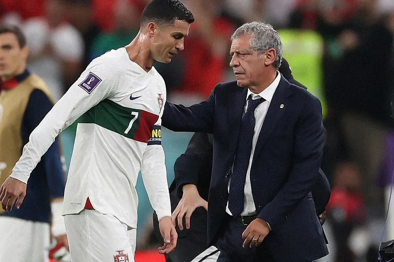 Ronaldo and Santos