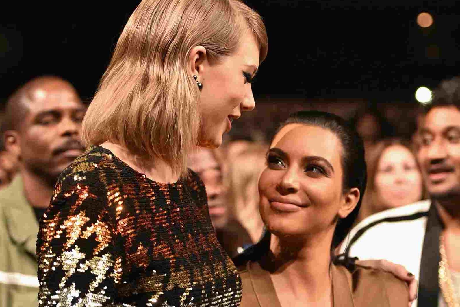 Taylor Swift and Kim Kardashian