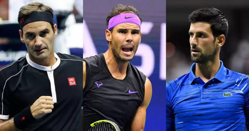 The big three of tennis